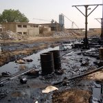 A spill at Rabak oil field (Photo Credit: New Security Beat)